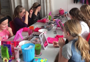 Three Design make-up kinderfeestje