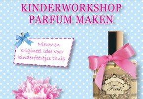 kinderfeestje thuis parfum maken
