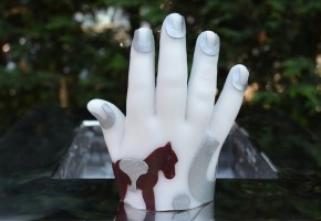 waxhand maken, waxhand, wax hand, kinderfeestje waxhand maken, maak je hand van wax, kinderfeestje Gelderland