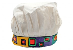 kookfeestje, alles voor een kookfeestje, koksmuts, schorten, slingers, zelf koksmuts maken, kookfeestje, kinderdiner