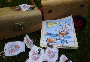 creatieve kinderfeestjes Gelderland, kinderfeestjes Bergharen, knutselfeestjes Gelderland, knutselfeestjes Bergharen, schatzoekersfeest, magisch kompas, kinderfeestjes Gelderland Bergharen Spelen Enzo